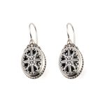 Gerochristo - Roxana Oval Earrings in Sterling Silver