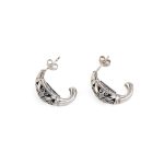 Gerochristo - Classical hoop earrings in Sterling Silver - Image 3