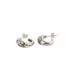 Gerochristo - Garden Shadows Half hoop earrings in Sterling Silver - Image 2