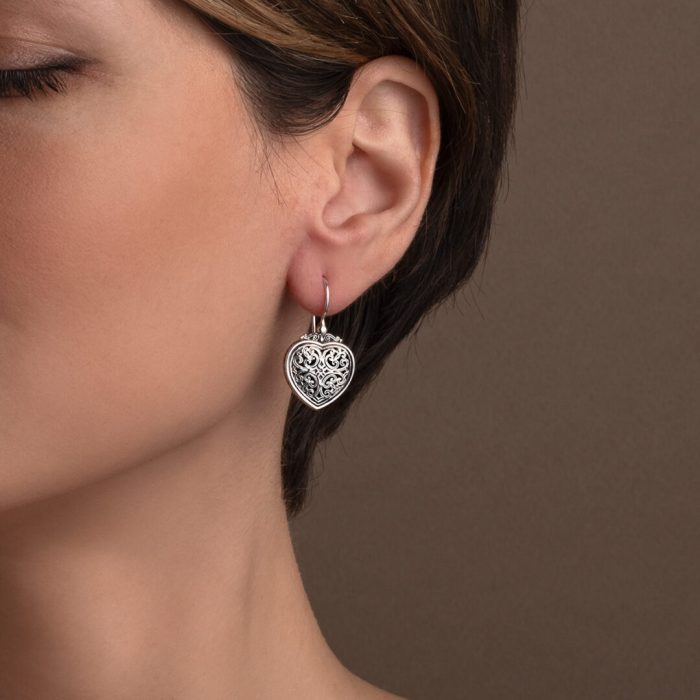 Gerochristo - Mediterranean earrings in Sterling Silver - Image 2