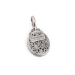 Gerochristo – Oval Pendant in Sterling Silver - Image 2