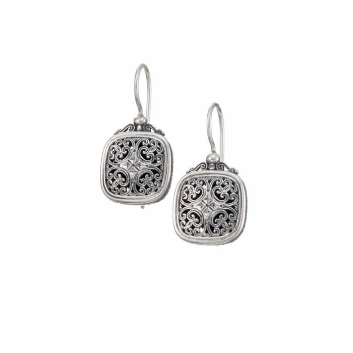 Gerochristo - Mediterranean earrings in Silver - Image 1