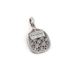 Gerochristo – Rectangular Pendant in Sterling Silver - Image 3