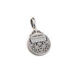 Gerochristo – Round Pendant in Sterling Silver - Image 3