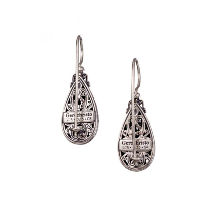 Gerochristo - Mediterranean earrings 925 Sterling Silver - Image 2