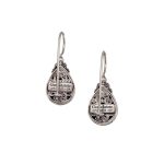 Gerochristo - Mediterranean drop earrings in 925 Sterling Silver - Image 2