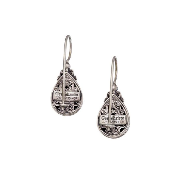 Gerochristo - Mediterranean drop earrings in 925 Sterling Silver - Image 2