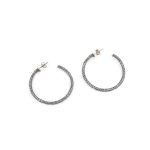 Gerochristo - Hoop earrings in 925 sterling silver