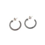Gerochristo - Small Hoop earrings in sterling silver