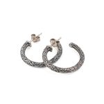 Gerochristo - Small Hoop earrings in sterling silver - Image 2