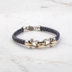 Sailor's Keys Leather Bracelet