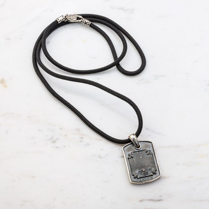 Cross Necklace - 14k Gold & Sterling Silver - Image 5