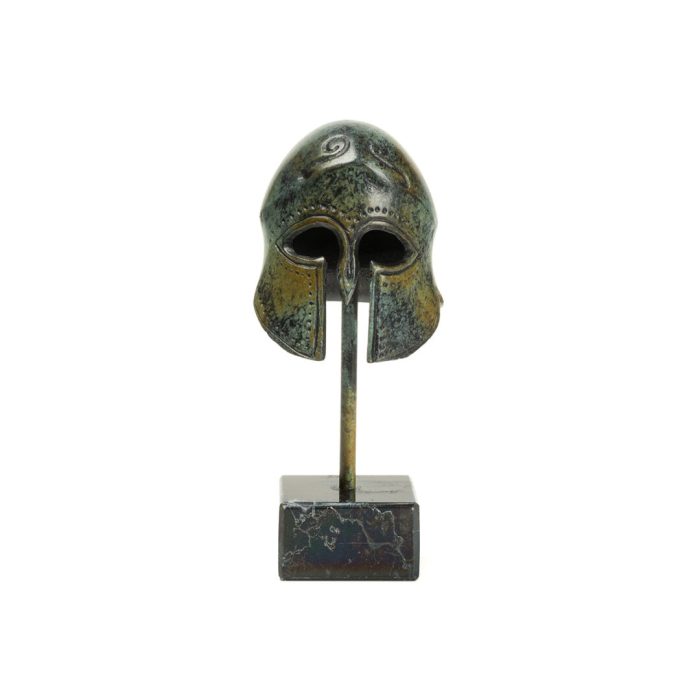 Corinthian Helmet - Bronze Sculpture - Image 1