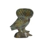 Wisdom Owl Symbol of Goddess Athena - Bronze Sculpture - Image 3