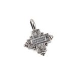 Gerochristo – Cross in 925 Sterling Silver with Zircon - Image 3
