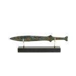 Spartan Soldier Sword on Marble Base - Bronze - Image 3