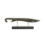 Great Alexander Sword on Marble Base - Bronze - Image 3