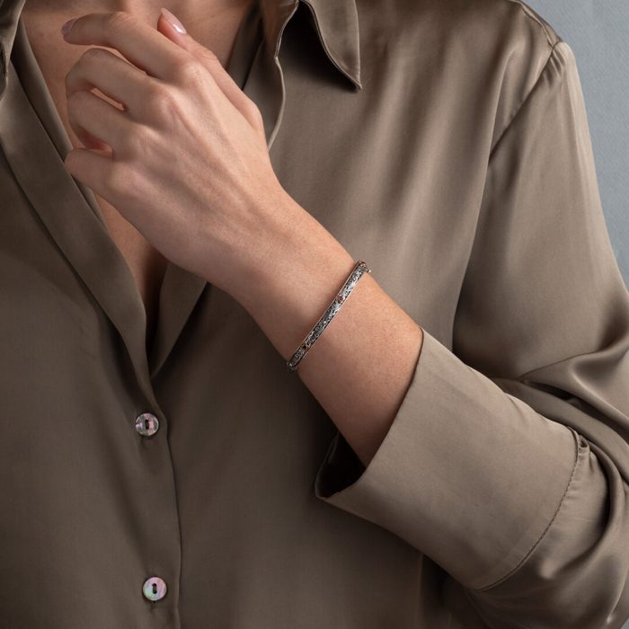 Gerochristo - Bracelet in Sterling Silver and 18K Gold - Image 2
