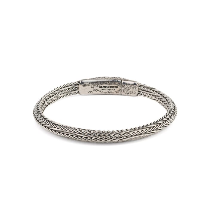 Gerochristo - Triangular chain Bracelet in Sterling silver - Image 2