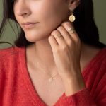 Phaistos Disc Necklace - 14K Gold - Image 2