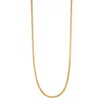 9K Gold Flat Mariner Chain 55 cm - Image 2