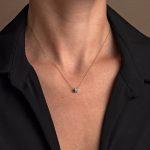 Κολιέ Αλυσίδα από Κίτρινο Χρυσό 14 Καρατίων Μάτι - Image 2