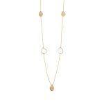 Drop Necklace - 14K Yellow Gold - Image 2