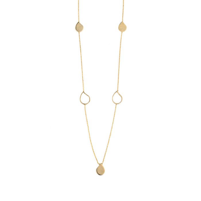 Drop Necklace - 14K Yellow Gold - Image 2