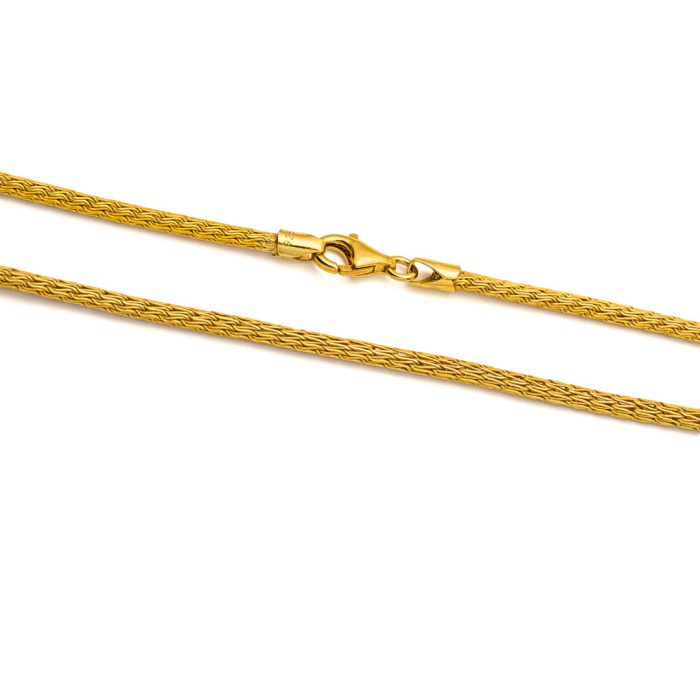 Ασήμι 925 Επιχρυσωμένη Αλυσίδα 45cm - Image 1