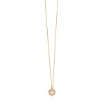 14K Yellow Gold Necklace Evil Eye with zircon - Image 3
