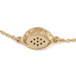 Evil Eye Chain Bracelet - 14K Yellow Gold - Image 3