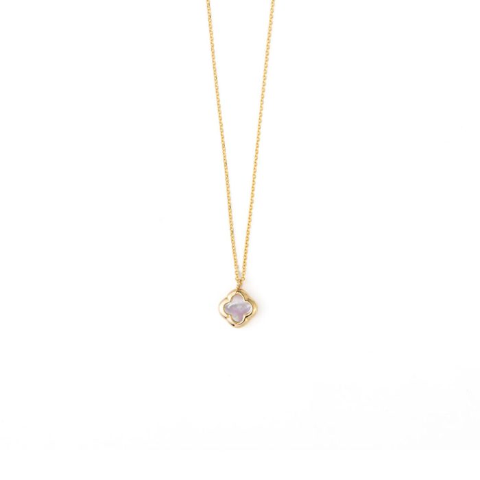 Four Leaf Clover Necklace - 14K Gold
