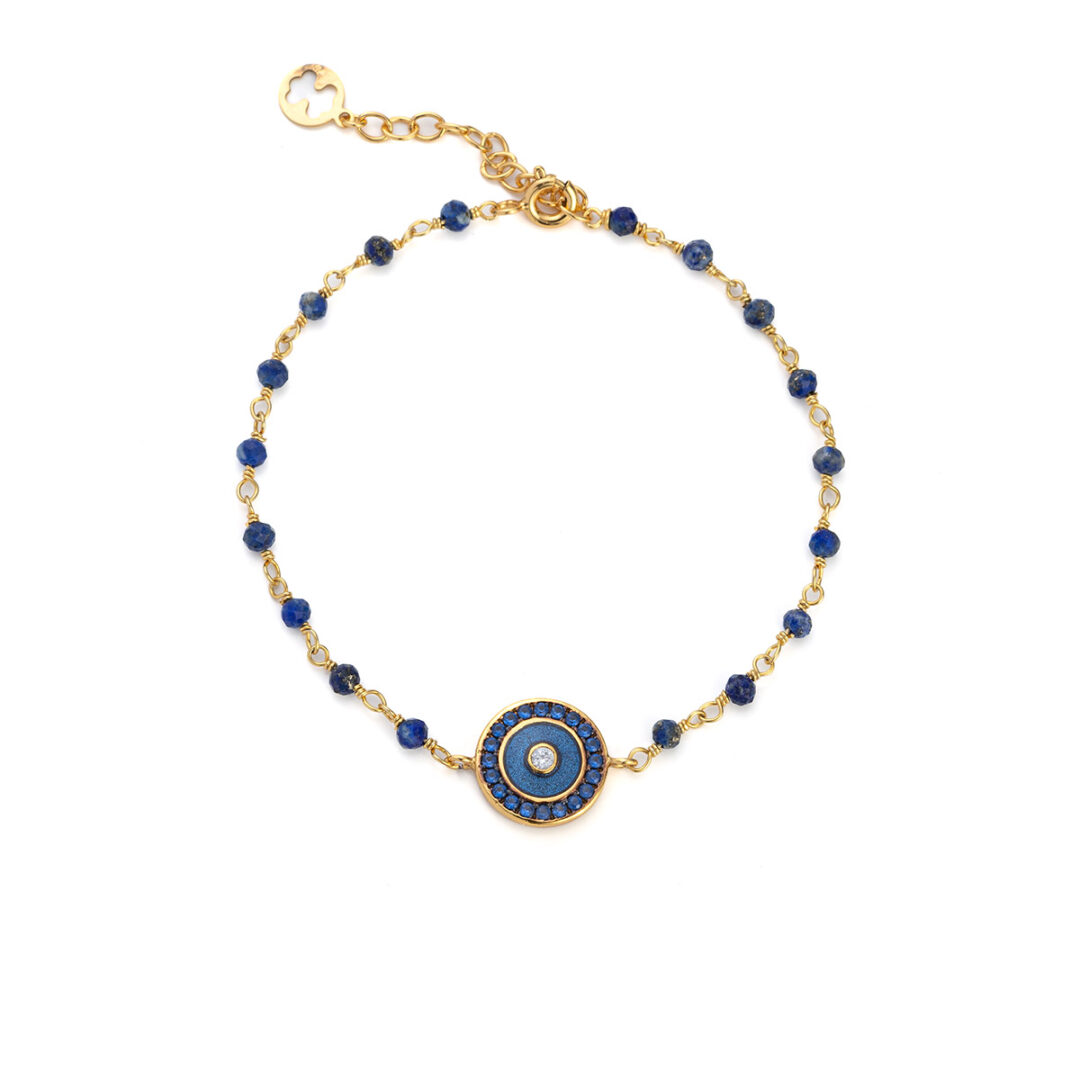 AR-B-06855016 Rosary Bracelet with Round Eye