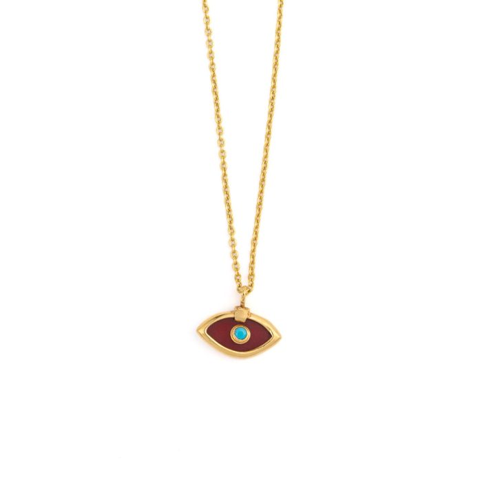 Sterling Silver Marquise Pendant Necklace