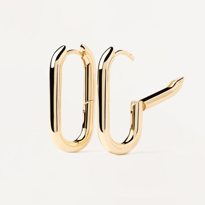 Σκουλαρίκια PDPAOLA Beat Brass - Image 3