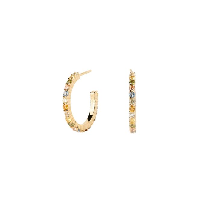 PD Paola Color Rainbow Hoops Earrings - Image 1