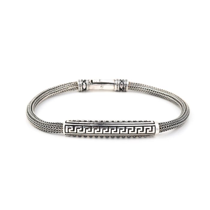 Meander Bracelet – 925 Sterling Silver - Image 1