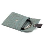 Meander Leather Bracelet - 925 Sterling Silver - Image 5