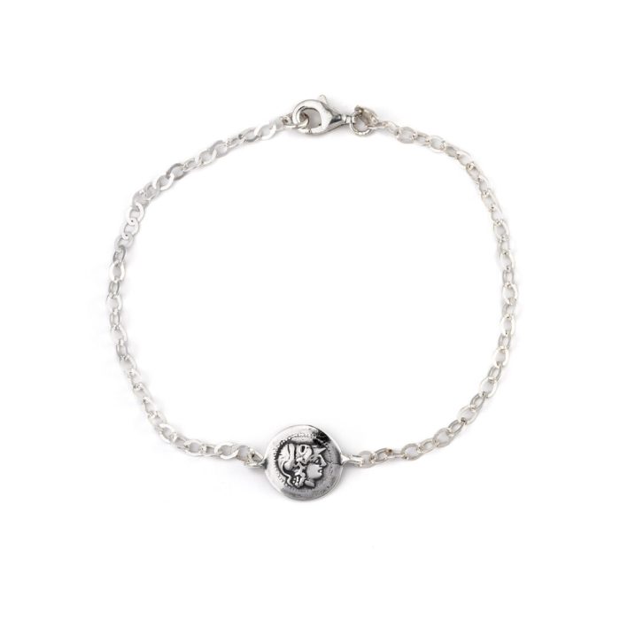 Athena Coin Chain Bracelet - Image 1