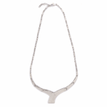 Blue Opal Necklace with Greek Key - Image 2