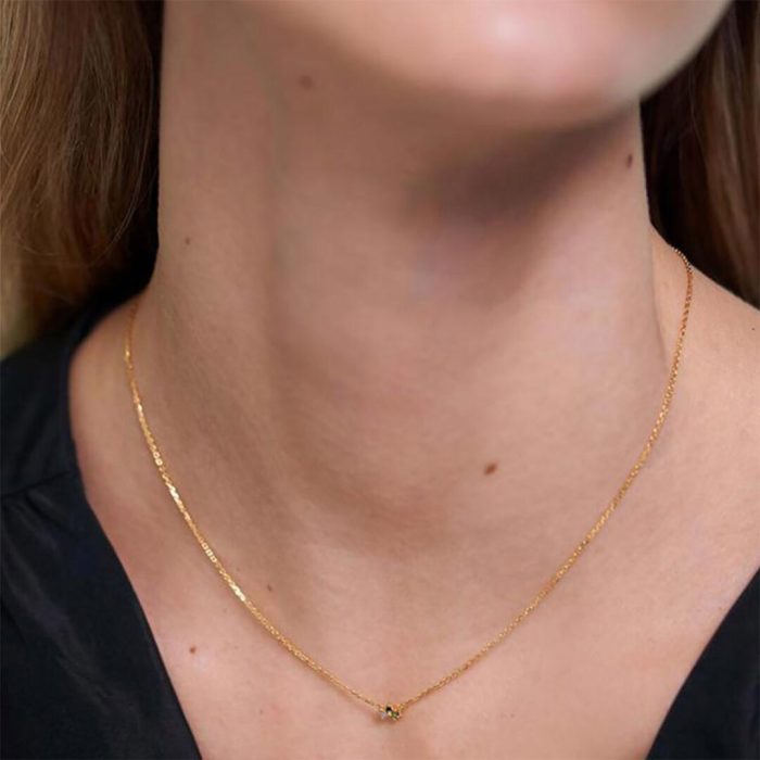 PDPAOLA Lime Blush Necklace - Image 2