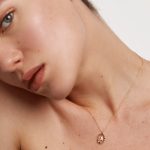 PD Paola Letter A Necklace - 18k Gold plating - Image 4