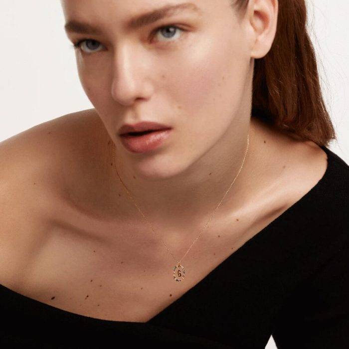 PD Paola Letter G Necklace - 18k Gold plating - Image 2