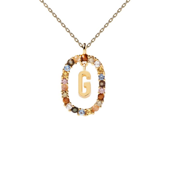 PD Paola Letter G Necklace - 18k Gold plating - Image 1