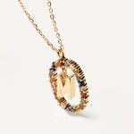 PD Paola Letter M Necklace - 18k Gold plating - Image 5