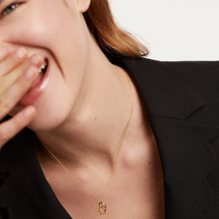 PD Paola Letter Y Necklace - 18k Gold plating - Image 4