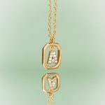 PD Paola Mini Letter A Necklace - Image 3