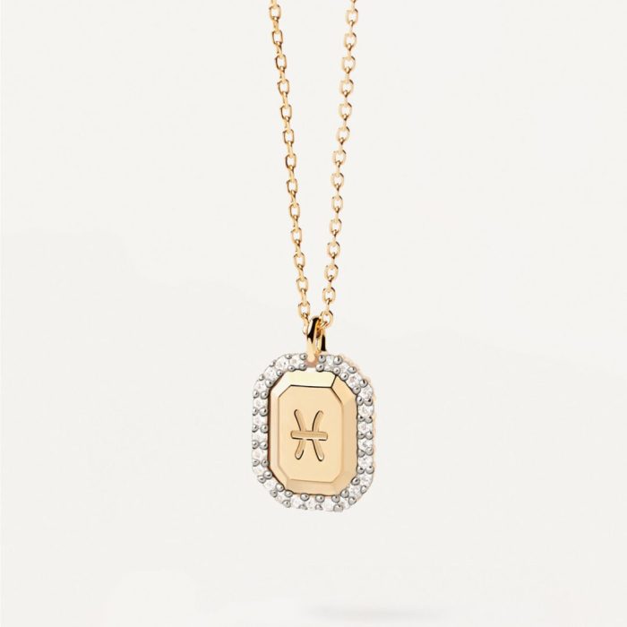 PD Paola Pisces Gold Necklace - Image 3