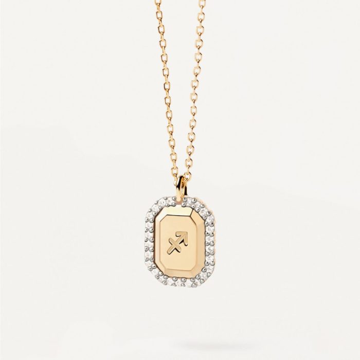 PD Paola Sagittarius Gold Necklace - Image 3