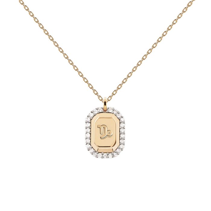 PD Paola Capricorn Gold Necklace - Image 1